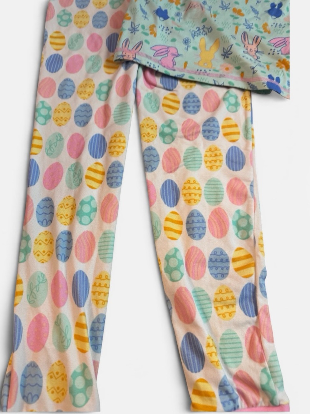 Matilda Jane Pastel Bunny & Egg Pajama Set - Size 8, Soft PJs, Easter, Spring PJ - Picture 2 of 6